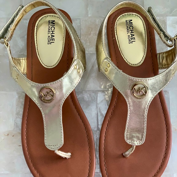 Michael Kors Authentic Flat Sandals - Picture 4 of 5